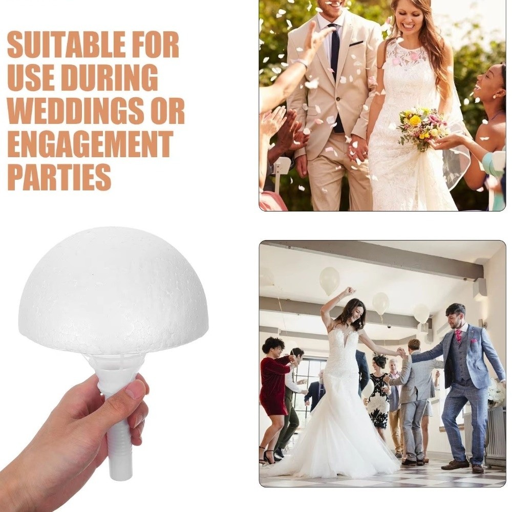 Bouquet Holder Foam - Pembungkus Bunga Busa Putih Manis, Bahan