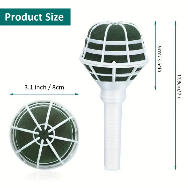 Buket busa pegangan gagang pem - Bouquet Holder Foam ulasan dan harga