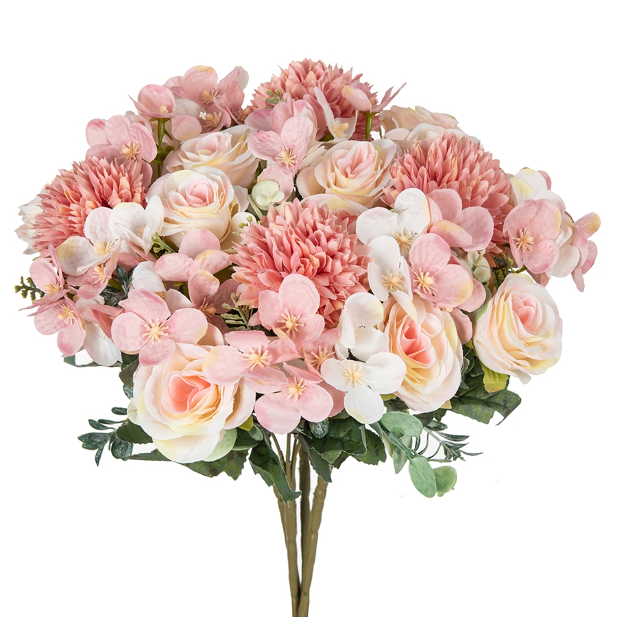 1/4 Buah Bunga Buatan Mawar Kr - Florist Supply Vases ulasan dan harga